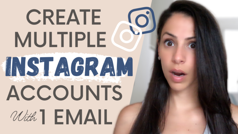 How To Create A Second Instagram Account With One Email - The Art Of ...