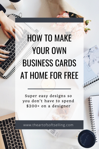 How To Make Your Own Business Cards At Home For Free (1)